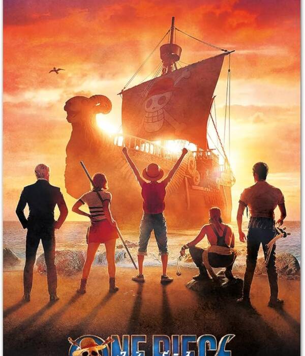 OP NETFLIX STRAW HAT CREW POSTER