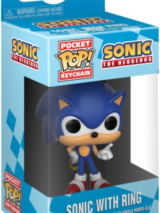 POCKET POP! PORTACHIAVI SONIC SONIC CON ANELLO