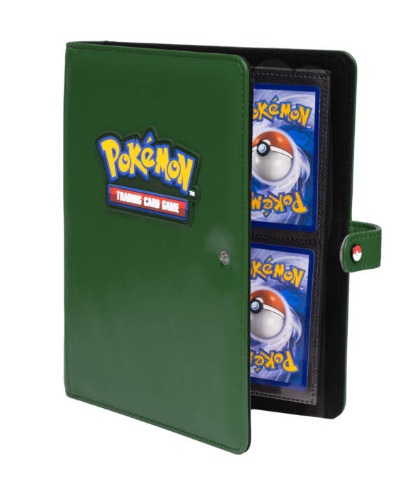 ALBUM 4 TASCHE PREMIUM SNAP BINDER - POKEMON - GREEN