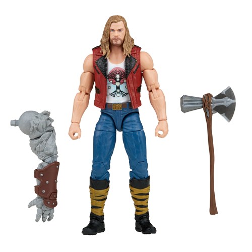 HASBRO MARVEL LEGENDS: THOR LOVE AND THUNDER - RAVAGER THOR FIGURE 15 CM - immagine 3