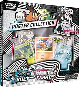 POKEMON POSTER COLL BLACK E WHITE