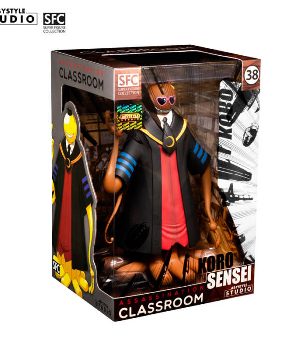 ASSASSINATION CLASSROOM - Statuetta marrone "Koro Sensei" 38