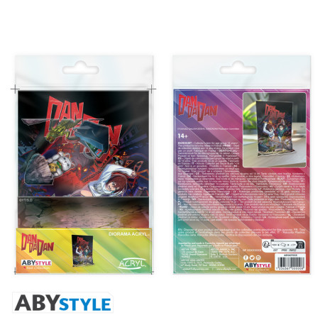 DAN DA DAN - Acryl&reg; Diorama - Arte chiave Momo e Okarun