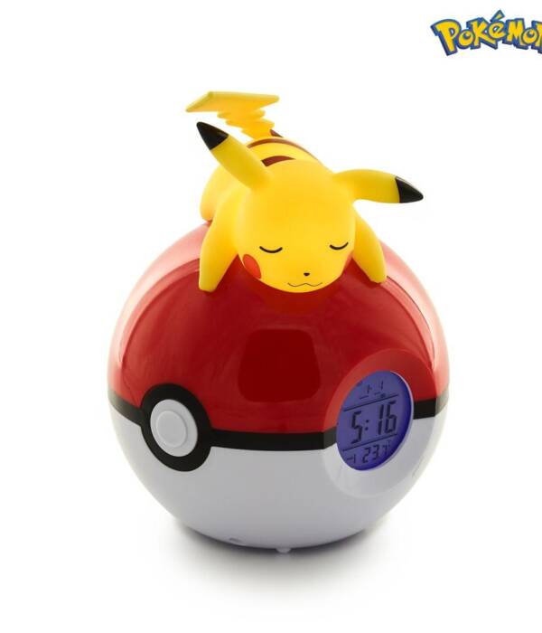 PIKACHU LIGHT UP FM ALARM CLOCK