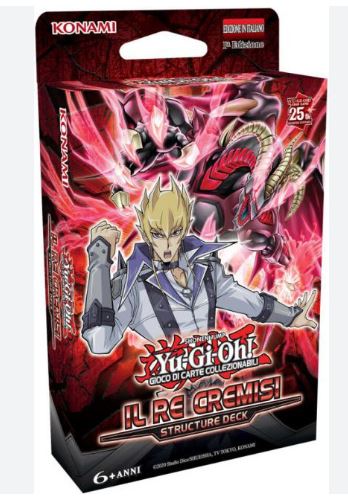 YGO Structure Deck Il Re Cremisi ITA