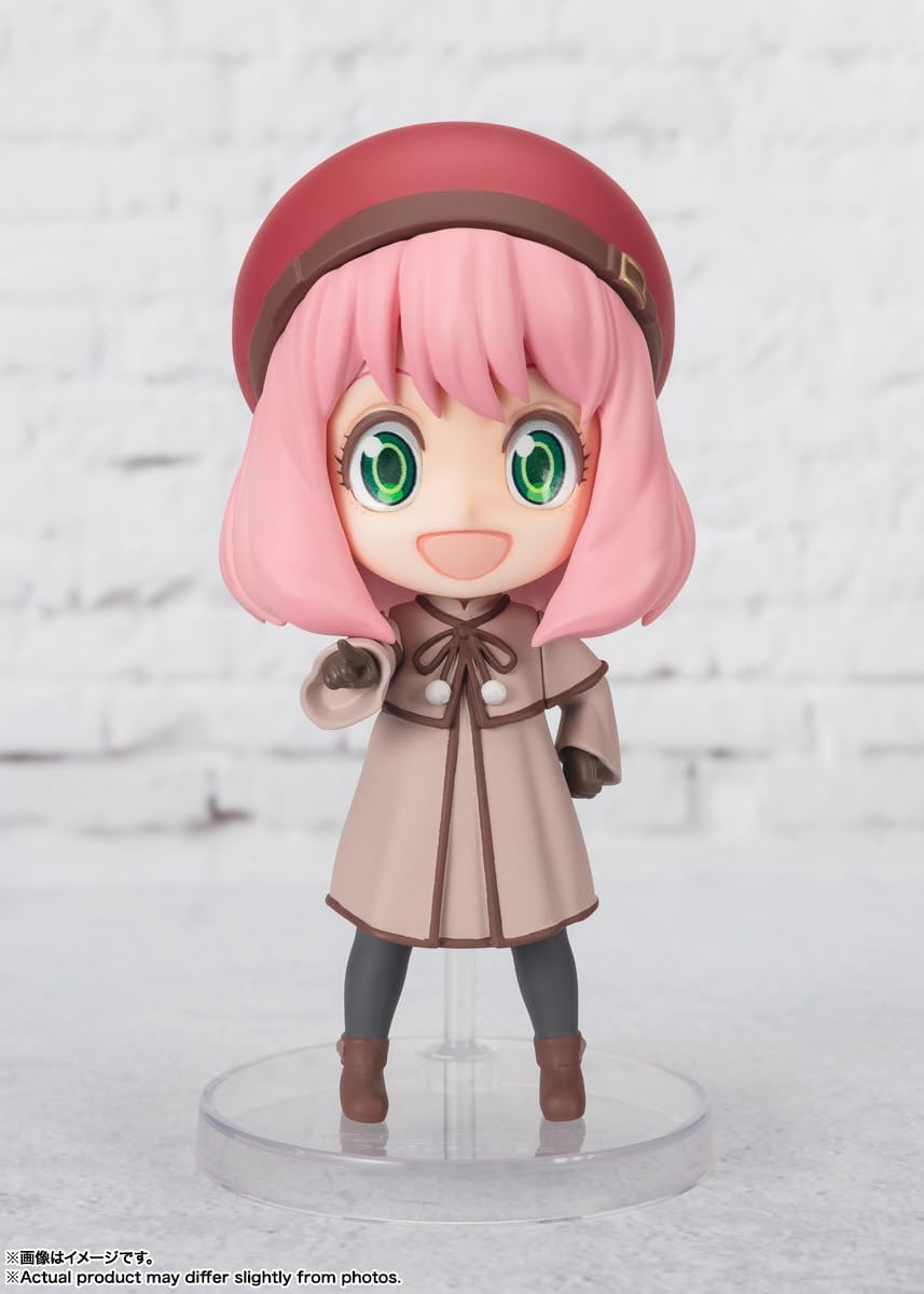 TAMASHII NATIONS - Codice Spy x Family: Bianco - Anya Forger -Codice: White-, Bandai Spirits Figuarts Mini Action Figure