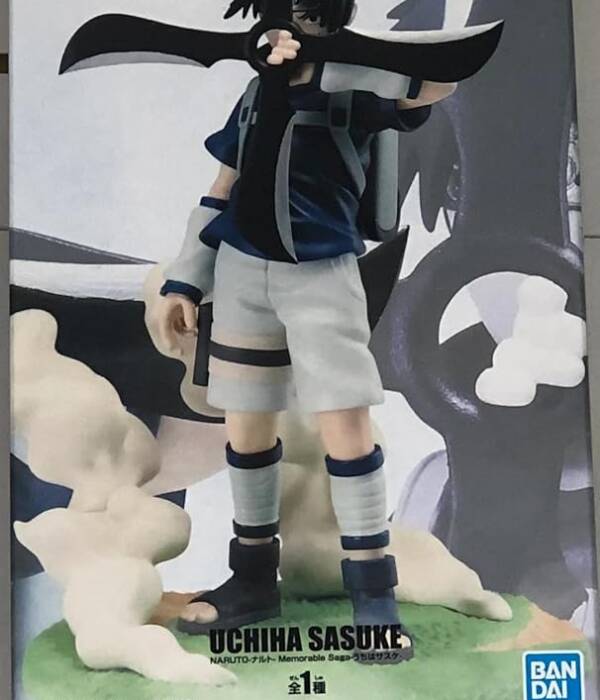 NARUTO MEMORABLE SAGA UCHIHA SASUKE FIGURE