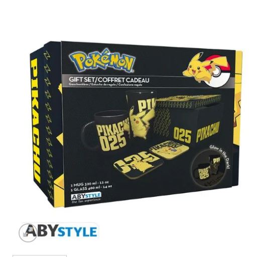 Pok&eacute;mon - Gift set Bicchiere XXL + Mug + sottobicchieri - GFB108