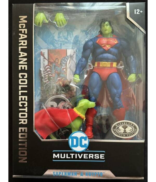 SUPERMAN & KRYPTO COLLECTOR
PLATINUM EDITION