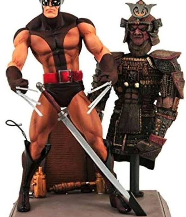 43503 - Marvel Select Brown Costume Wolverine 18 cm