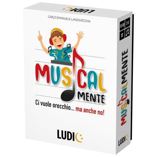 Ludic Musicalmente Ci Vuole Orecchio Ma Anche No It57298 Gioco Di Societ&agrave; Per La Famiglia Per 3-6 Giocatori Made In Italy
