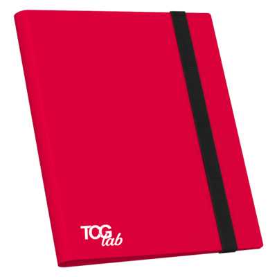 TcgLab Raccoglitore a 9 Tasche (360 carte) - Rosso