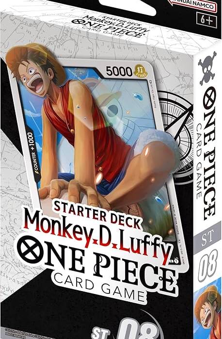 BANDAI ONE PIECE TCG: MONKEY.D.LUFFY STARTER DECK [ST-08]