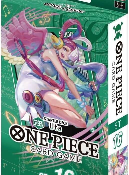 BANDAI One Piece Card Game: Green Uta ST16 Starter Deck - EN