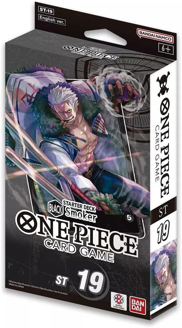 BANDAI One Piece Card Game: Black Smoker ST19 Starter Deck - EN
