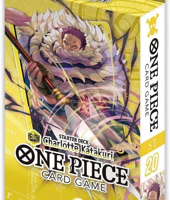 BANDAI One Piece Card Game: Yellow Charlotte Katakuri ST20 Starter Deck - EN