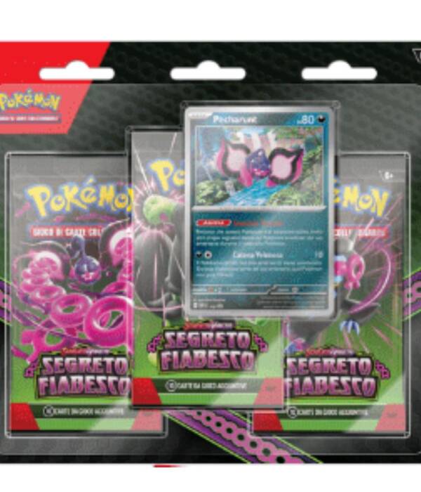 POKEMON 6.5 SEGRETO FIABESCO 3 PACK BLISTER