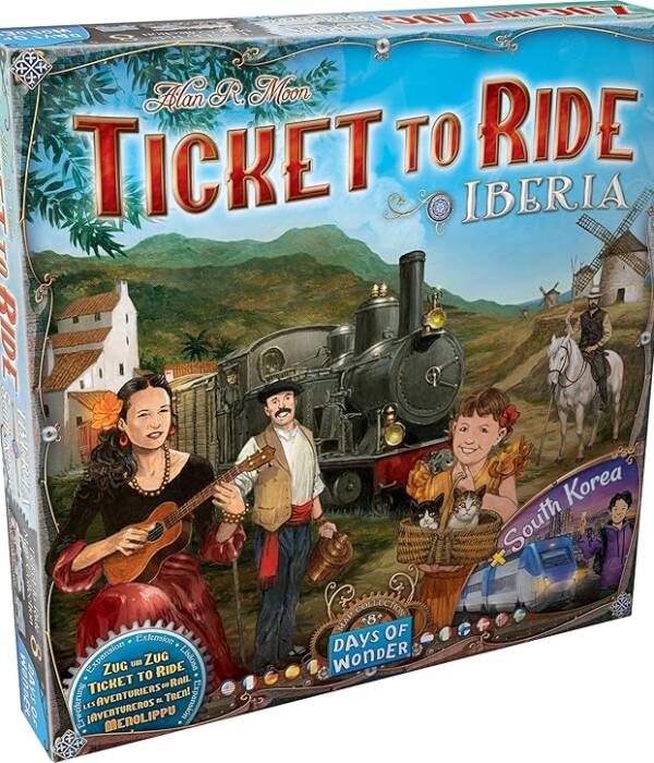 TICKET TO RIDE IBERIA + SOUTH KOREA