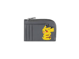 Pok&eacute;mon Card Portafoglio Pikachu Gray Difuzed