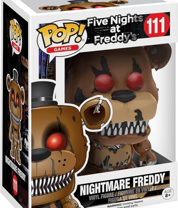 FNAF NIGHTMARE FREDDY POP 111