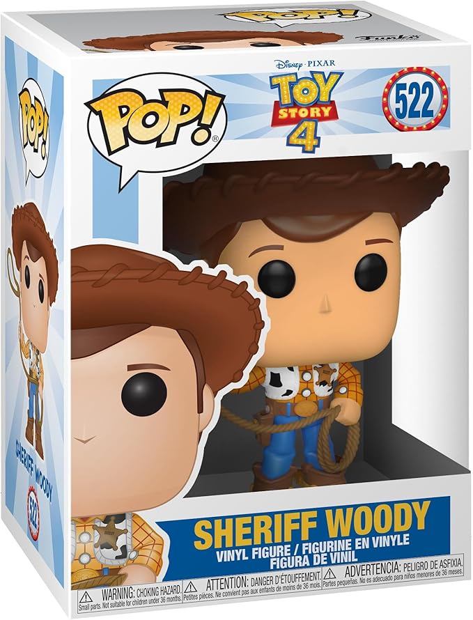 FUNKO POP Disney: Toy Story 4 - 522 Sheriff Woody 9 cm