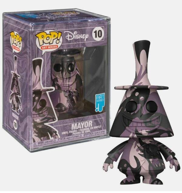 Funko Pop! Disney: The Nightmare Before Christmas-Mayor - (Artist's Series) with Case 10