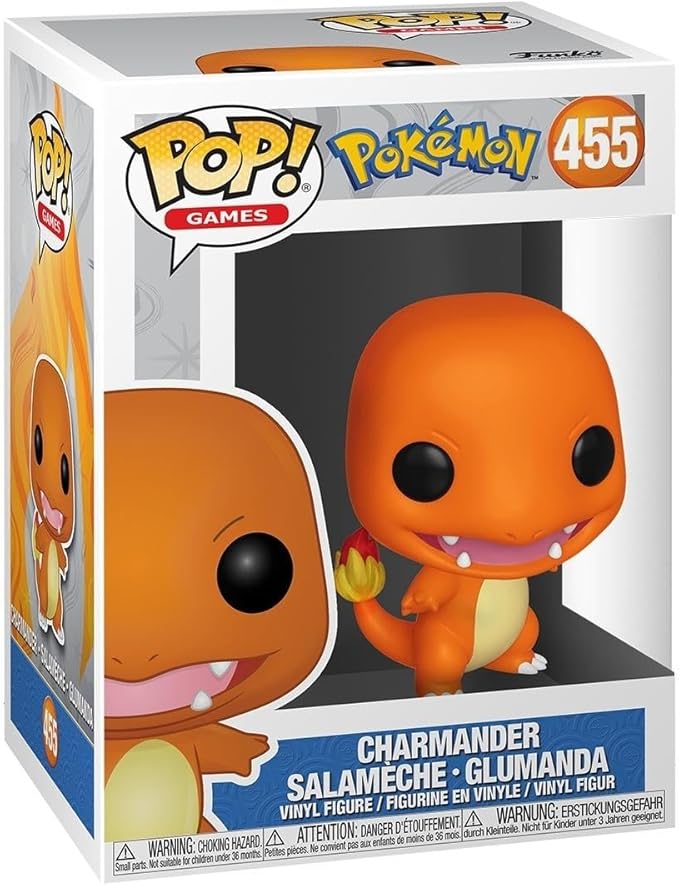 POKEMON CHARMANDER EMEA POP 455