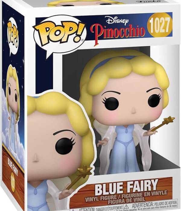 Funko Pop! Disney: Enamel Pinocchio-BlueFairy  1027