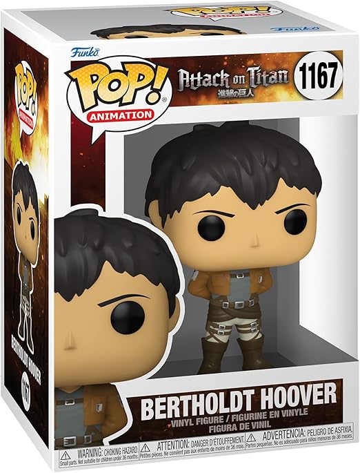 ATTACK ON TITAN BERTHOLDT HOOVER POP 1167