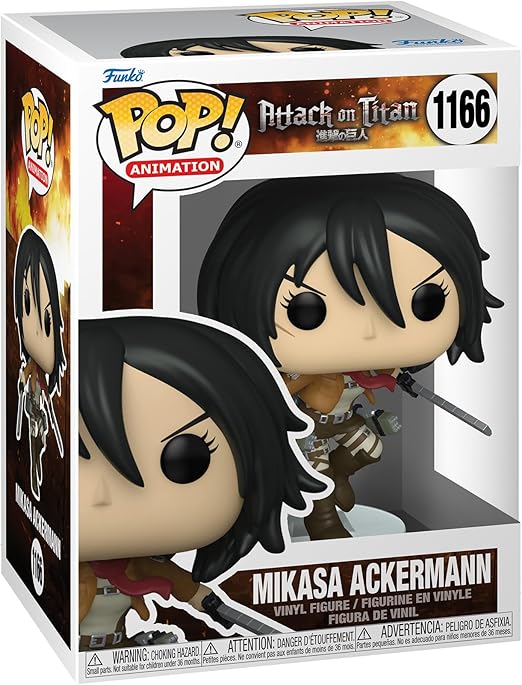 ATTACK ON TITAN MIKASA ACKERMANN POP 1166