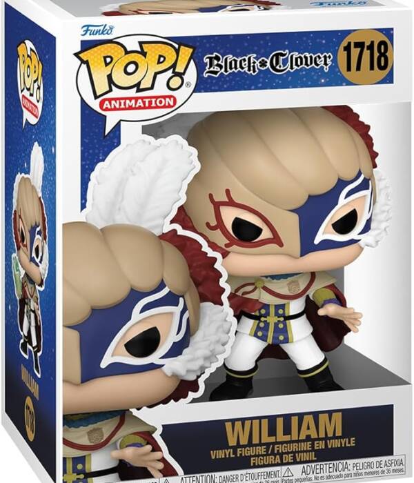 Funko Pop! Animation: Black Clover - William Vangeance - 1718