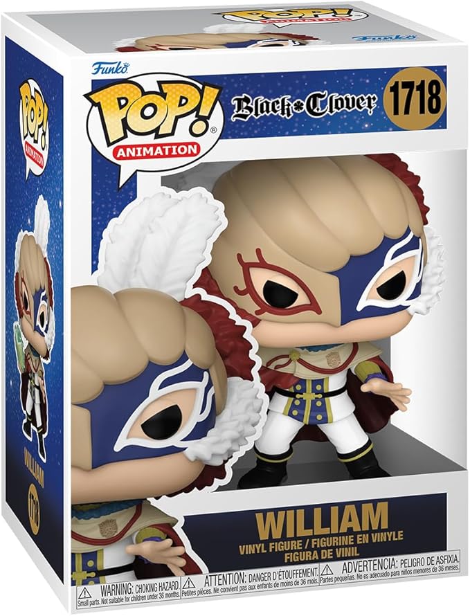 Funko Pop! Animation: Black Clover - William Vangeance - 1718
