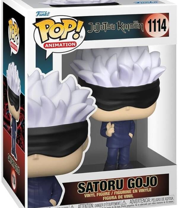 JUJUTSU KAISEN - POP FUNKO VINYL FIGURE 1114 SATORU GOJO 9CM
