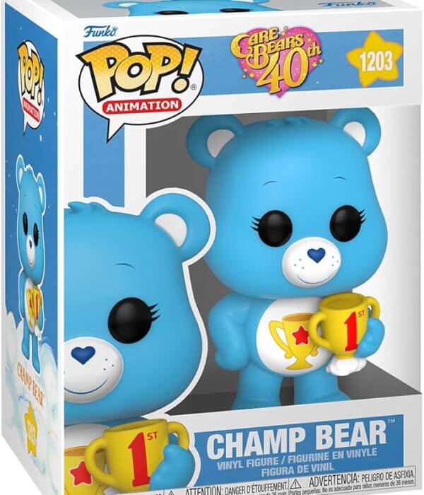 CARE BEARS CHAMP BEAR POP 1203