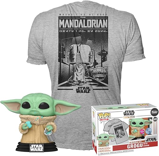 THE MANDALORIAN GROGU TSHIRT TG S