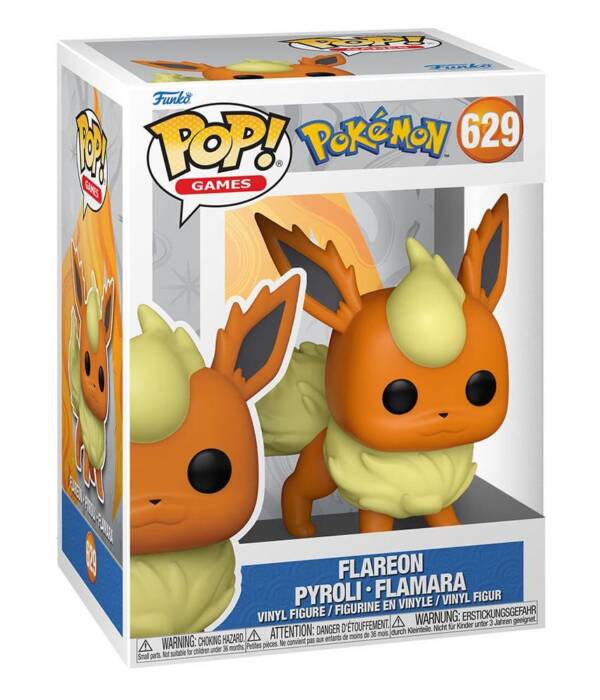 Funko Pop! Games: Pokemon - Flareon - 629