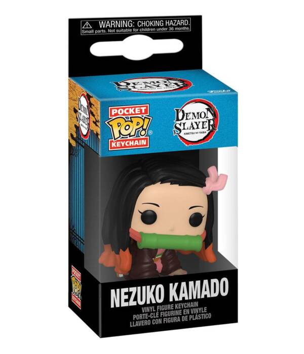 DEMON SLAYER NEZUKO KEYCHAN POP