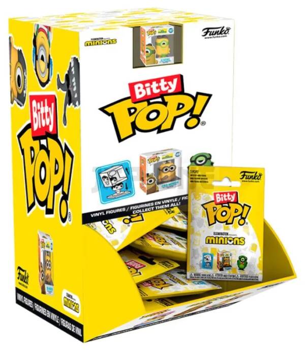 76382 - MINIONS - FUNKO BITTY POP VINYL FIGURE DISPLAY 32PZ