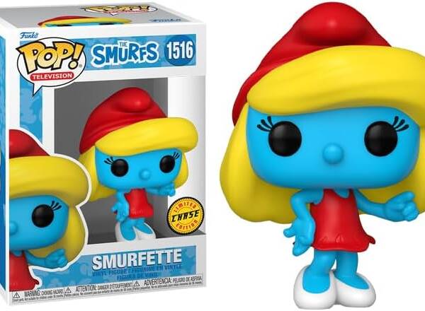 FUNKO POP THE SMURFS-SMURFETTE 1516
LIMITED EDITION CHASE