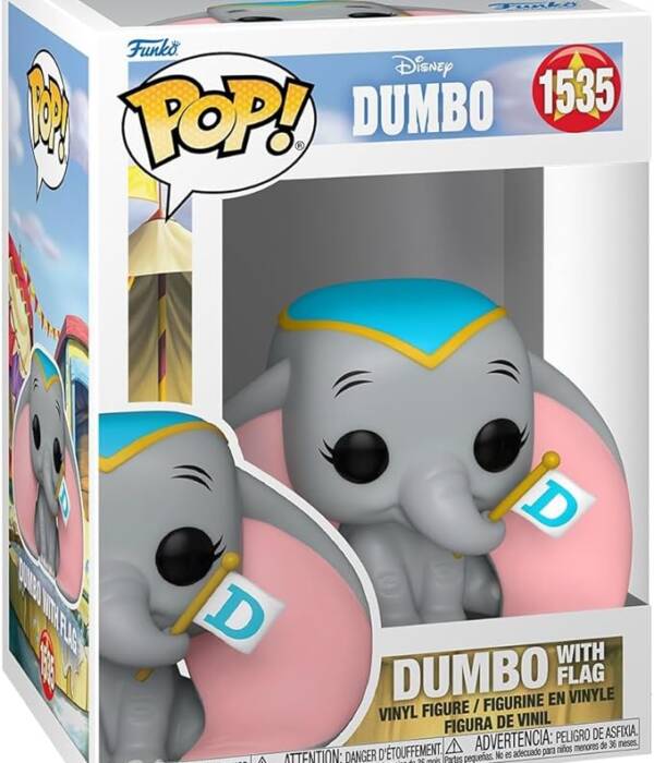 Funko Pop! Disney: Dumbo &ndash; Dumbo With Flag 1535