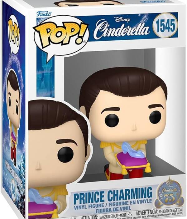 CINDERELLA 75TH ANNIV PRINCE C POP 1545