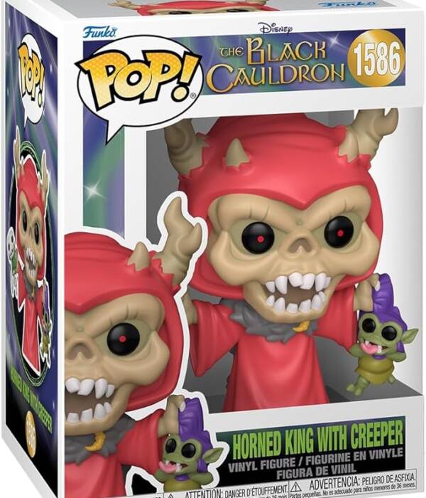 Funko Pop! Disney: BC - Horned King With Creeper - The Black Cauldron 1586