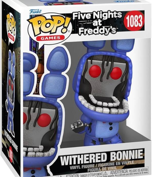 5 NIGHTS FREDDY WITHERED BONNIE POP 1083