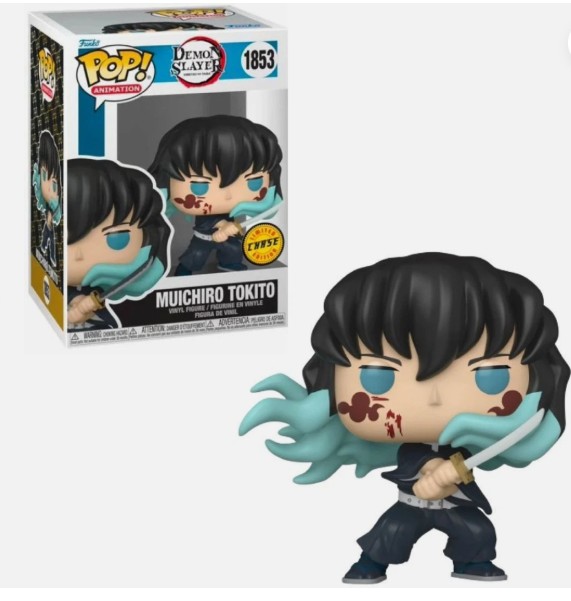 FUNKO POP DEMON SLAYER MUICHIRO TOKITO 1853 - LIMITED EDITION CHASE