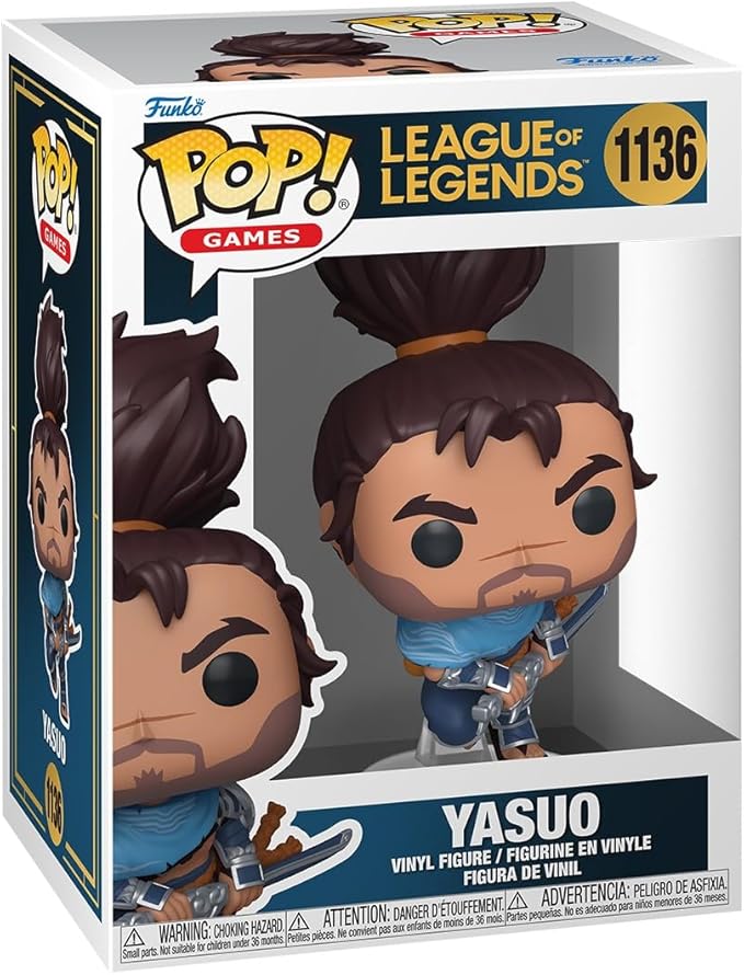 LEAGUE OF LEGENDS YASUO POP 1136