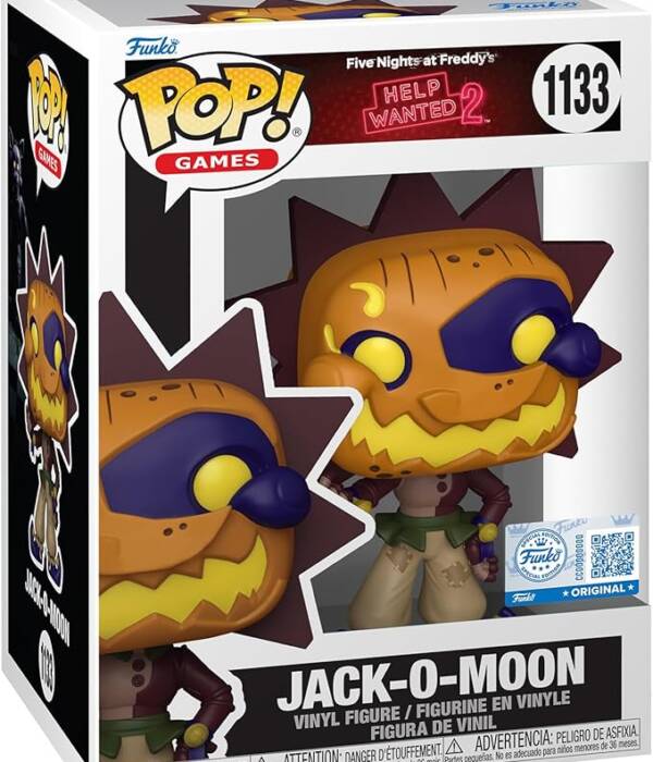 FIVE NIGHTS AT FREDDY'S FUNKO POP JACK-O-MOON 1133