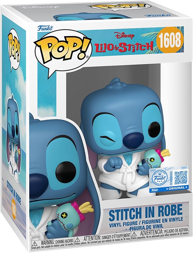 DISNEY LILO & STITCH STITCH IN ROBE POP 1608