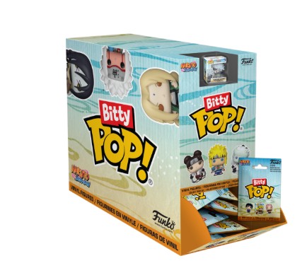 NARUTO - POP FUNKO BITTY VINYL FIGURE - 32PZ DISPLAY 2CM