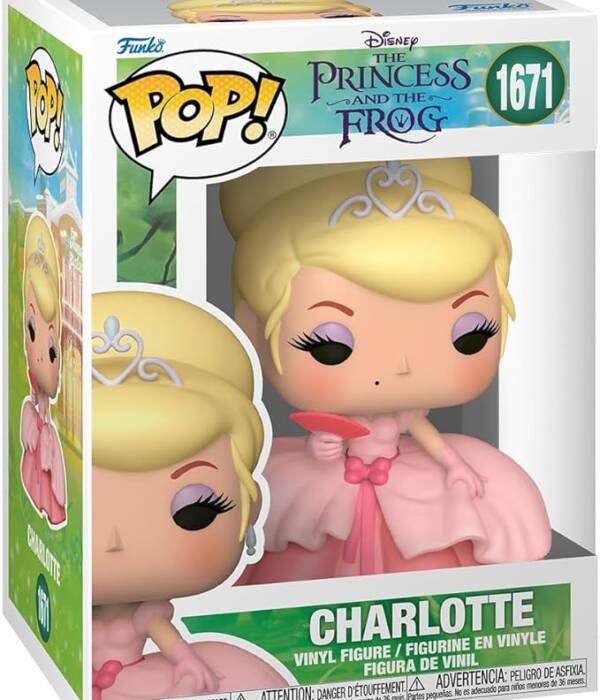 THE PRINCESS AND THE FROG POP! VINYL CHARLOTTE 1671
