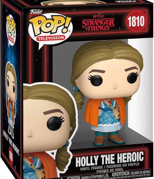 STRANGER THINGS POP!TV VINYL FIGURE HOLLY HEROIC 1810
